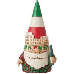 Enesco Jim Shore Heartwood Creek Four Seasons Italian Gnome Figurine, 5.75 Inches