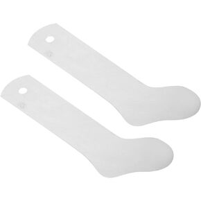 Socks 2 Pcs Metal Straight Sock Jigs Sublimation Crew Sock Aluminium Sock Boards for DIY Heat Press Transfer Dye Sublimation Printing Socks Accessory Style 3 White Accessories