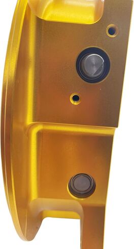 PCE138.1003 2200 CFM 4 BBL 4500 Billet Dominator Throttle Body (Golden) in Kuwait