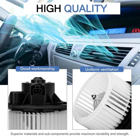 مجموعة محرك منفاخ التيار المتردد، استبدال محرك منفاخ Apeixoto متوافق مع Chevy GMC Silverado Tahoe Avalanche Suburban Escalade Sierra Yukon مع استبدال OE 700164 15-81683، 22741027، 20760618 in Kuwait