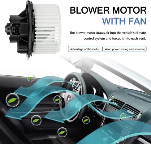 مجموعة محرك منفاخ التيار المتردد، استبدال محرك منفاخ Apeixoto متوافق مع Chevy GMC Silverado Tahoe Avalanche Suburban Escalade Sierra Yukon مع استبدال OE 700164 15-81683، 22741027، 20760618 in Kuwait