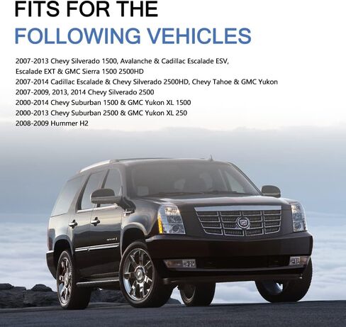 مجموعة محرك منفاخ التيار المتردد، استبدال محرك منفاخ Apeixoto متوافق مع Chevy GMC Silverado Tahoe Avalanche Suburban Escalade Sierra Yukon مع استبدال OE 700164 15-81683، 22741027، 20760618 in Kuwait