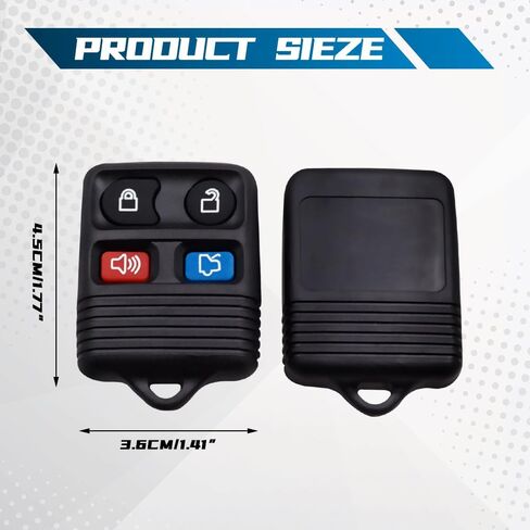 2PCS Remote Key Fob, Keyless Entry Car, Car Key Pack, Remote Starters for Cars with 315 Frequency, Car Accessories Car Keys Fits for Ford Cars, Replacement# CWTWB1U311, 8S4Z15K601A in Saudi Arabia