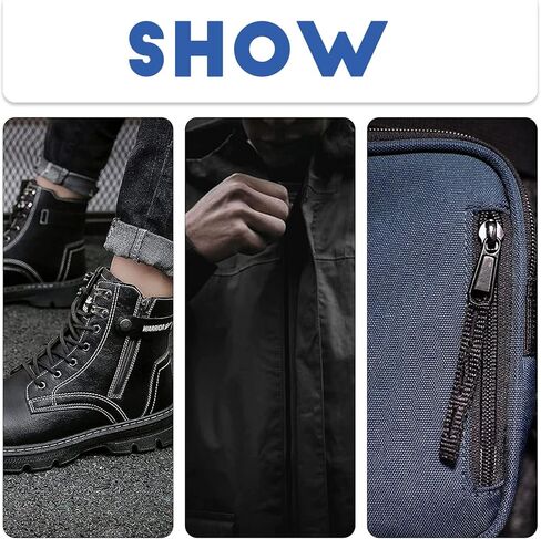 سحاب كبير من TBACW بطول 5 ياردات، 5 سحابات للخياطة، سحاب ملفوف من النايلون الأسود بالياردة، سحاب خياطة بديل مع 20 قطعة منزلق بسحاب لحقائب الخياطة اليدوية in Kuwait