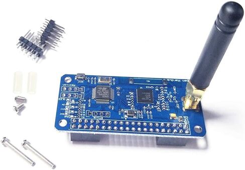 محطة راديو MMDVM Hotspot + هوائي + OLED مع دعم الشاشة P25 DMR YSF D-Star UHF لوحة توسيع واي فاي مودم صوتي رقمي مناسب لـ Raspberry Pi-Zero W، Pi 3، Pi 3B+ in Kuwait