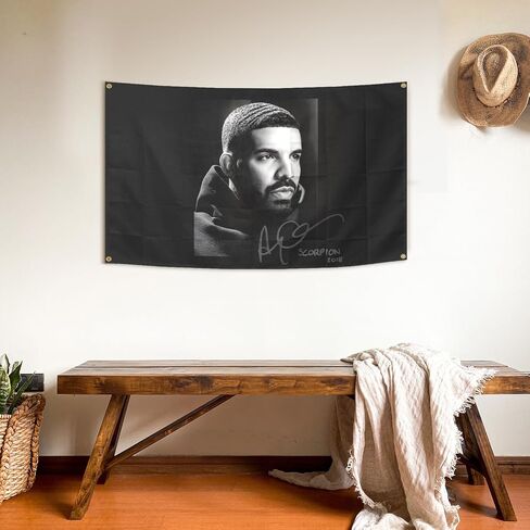 NcocO Singer Drakely Music 3x5 FT Tapestries For College Dorm Room Decoration, Bedroom, Art Decor in Saudi Arabia