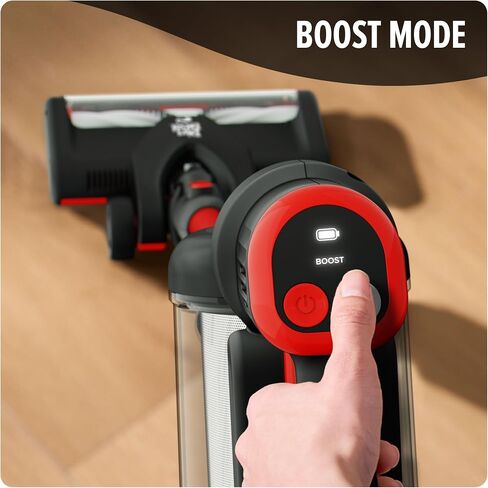 Dirt Devil Power Swerve Pet, Lightweight Cordless Stick Upright Vacuum Cleaner, For Carpet and Hard Floors, BD22052, Red in Saudi Arabia