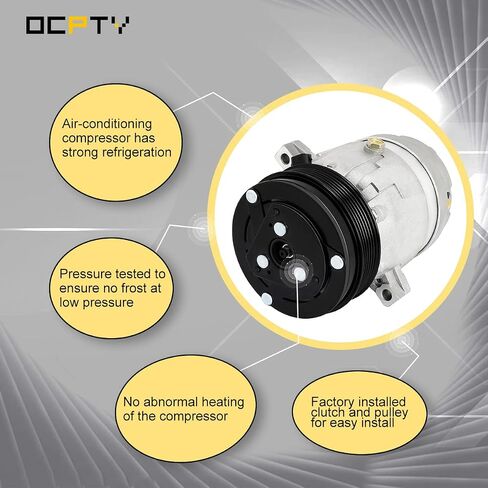 OCPTY تكييف وضاغط للهواء CO 20195C لبويك ليسابر بارك أفينيو ريفييرا لأولدزموبيل 88 LSS ريجنسي لبونتياك بونفيل 3.8L 4.6L 1996-2005 in Saudi Arabia