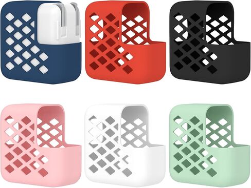 6 Pack Case Compatible with Apple 35W Dual USB-C Port Power Adapter ​​​​​​Case Colorful Cover (Standard) in Saudi Arabia