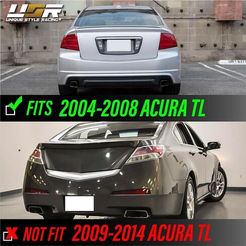 USR UNIQUE STYLE RACING أسود دخان عدسة الأداء مرآة بدوره إشارة الضوء مع إخراج LED العنبر المتسلسل (يسار + يمين) متوافق مع نماذج قاعدة أكورا TL 2007-2008 ونوع S in Kuwait