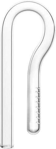 Glass Mini Inflow Lily Pipe for Nano Aquarium Planted Tank (10mm for 3/8''(9/12mm) tubing) in Kuwait