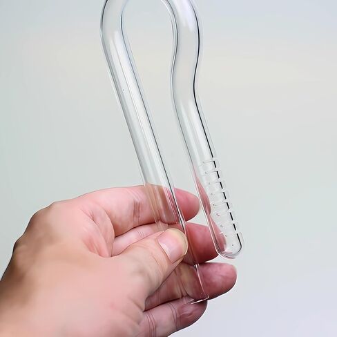 Glass Mini Inflow Lily Pipe for Nano Aquarium Planted Tank (10mm for 3/8''(9/12mm) tubing) in Kuwait