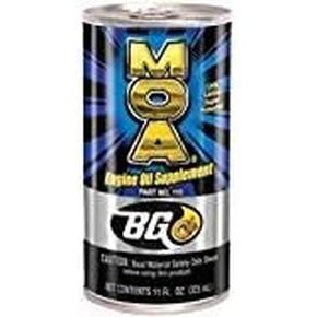 2 - Pack Bg MOA Motor Oil Additive (2) 11oz. Cans