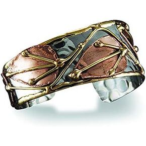 Janya Collection Mixed Metal Cuff Bracelet