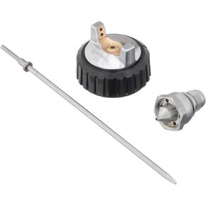 INTERTOOL Needle, Nozzle, Air Cap Set, 1.0 mm, Fits Touch Up Black M-Diamond Series Spray Gun PT08-2710