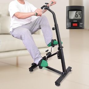 Pedal Exerciser Bike Elderly Hand Arm Leg and Knee Exercise Equipment Stroke Recovery Equipment for Seniors