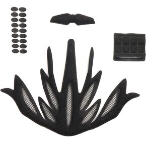 Helmet Inner Padding Net Foam Pads Kit Sealed Sponge Pad Protective Lining Protection Liners Cushion Mat Set for Outdoor Sports Cycling Bike Motorcycle Bicycle Riding Accessories