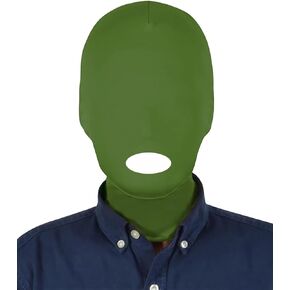 Unisex Mouth Hole Full Cover Elastic Mask Halloween Hood Zentai Mask Cosplay Costume Balaclava