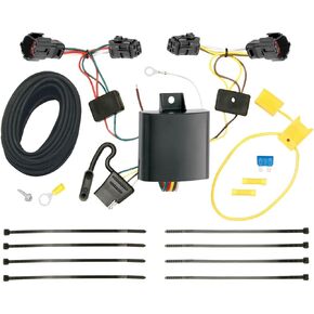Tekonsha 118583 T-One Connector Assembly with Upgraded Circuit Protected ModuLite HD Module , Black