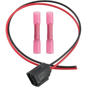 AUTOKAY LED Foglight Harness Repair Connector Plug Pigtail for Honda Accord 2016-2017
