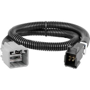 CURT 51527 Quick Plug Electric Trailer Brake Controller Wiring Harness, Select Jeep Wrangler JL, Gladiator