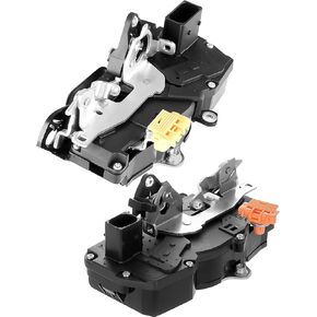 مشغل قفل مزلاج الباب CCIYU مناسب لـ 2004 2005 2006 2007 2008 لسيارة Pontiac Grand Prix، مشغل قفل الباب الأمامي الأيسر + مجموعة المزالج الأمامية اليمنى، يستبدل # 931-366,931-367 in Kuwait