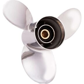 Solas Science & Engineering 3441-133-17 Titan Stainless Steel 3-Blade Propeller - RH, 13.25" Diameter x 17" Pitch