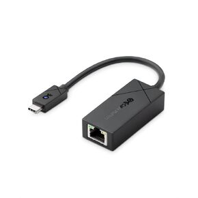 Cable Matters 2.5Gbps USB-C to Ethernet Adapter, Black, Thunderbolt 3
