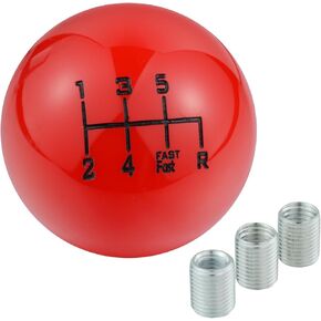 Ball Resin Car Gear Lever Shifter Knob 5 Speed Heavy Vehicle Shift Handle Stick Head for Most Manual Automotive Vehicles (Black) in Kuwait