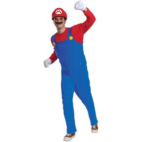 Disguise Super Mario Bros Adult Premium Mario Costume