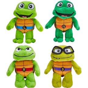 Teenage Mutant Ninja Turtles Tales of The TMNT Toddler Plush 4pk