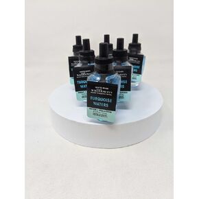 Bath and Body Works 6 Pack, Turquoise Waters Wallflowers ( 0.8 fl oz / 24 ml) Fragrance Refill