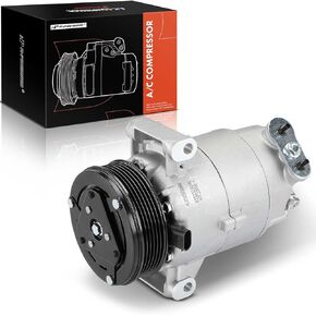 A-Premium Air Conditioner AC Compressor with Clutch Compatible with Chevrolet Cobalt 2005-2007 & Saturn Ion 2004-2007, 2.0L