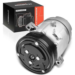 A-Premium A/C Compressor with Clutch Compatible with Chevrolet Cavalier 2.2L 1994-2002