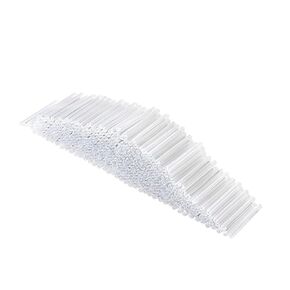 uxcell 60mm 3mm OD Fiber Optic Sleeves, 2 Ends Pre-Shrunk Fiber Optic Fusion Splice Tube Protector Sleeves, Clear Heat Shrinkable Tubing 1mm OD Rod 400pcs