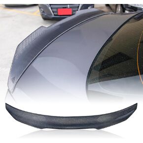 Real Carbon Fiber Trunk Spoiler Wing Compatible with 2007-2014 Infiniti G35, G37, G25 Sedan Spoiler (DN Type)
