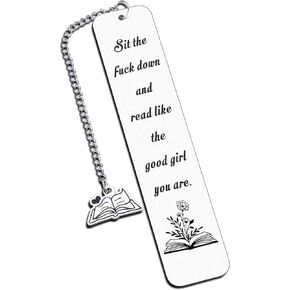Funny Bookmarks Gifts for Women, Novelty Smut Spicy Book Marks for Women Female Friend Book Lover Bookish Gifts Christmas Stocking Stuffers Book Accessories for Bookworm Nerd Book Club Birthday Gifts