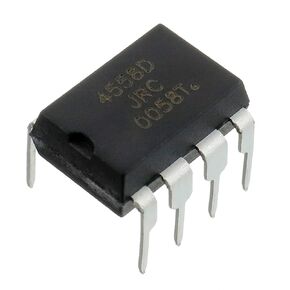 BOJACK JRC4558 is a Dual Operational Amplifier with Internal Compensation Circuit（Pack of 20 pcs）