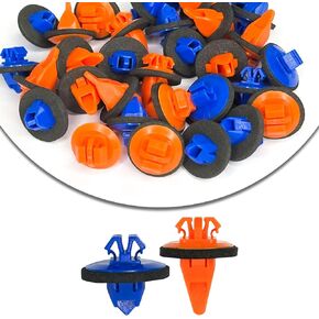 30 Pcs Fender Flare Clips, Exterior Door Trim Panel Rocker Panels Retainer Kit Compatible with Toyota Toyota, 4Runner, FJ Cruiser, Tacoma, Highlander, RAV4 75495-35010 75397-35010