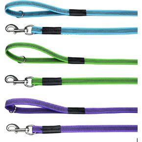 Redline K9 3/4 Inch x 6 Feet Easy Grip Dog Leash (Green)