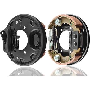 10L0L Golf Cart Brake Assembly with Brake Shoes 2 PCS for EZGO TXT PDS Medalist 1996-up Yamaha G14 G16 G19 G20 G21 G22 Driver and Passenger Side 70998-G02 70998-G01 70998-G02