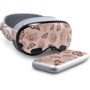 Carbon Fiber VR Skin Compatible with Apple Vision Pro - Black Modern Camo - Premium 3M Vinyl Protective Wrap Decal Cover - Easy to Apply | Crafted in The USA by MightySkins