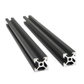 2Pcs 400mm Aluminum Extrusion 2020 Series European Standard V Slot Aluminum Profiles Rail for 3D Printer Parts Linear Rail Aluminum Profile Extrusion