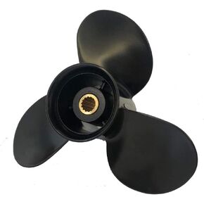 Mercury Propeller 9 1/4x9 for Outboard Engine 9.9-20HP 14 Tooth 48-897750A11 /Boat Outboard Propeller for Tohatsu Engine 9.9HP 15HP 18HP 9.25x9