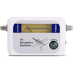 TV Signal Finder, Digital Aerial Terrestrial TV Antenna Signal Strength Meter Detector Receiver