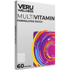 Multi Vitamin Plus Daily Patch - Self Adhesive Patch, 8-10 Hours (60 Count)
