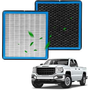 HEPA Cabin Air Filter replacement CF11809 Compatible with Cadillac Escalade;Chevrolet Silverado 1500/2500/3500,Silverado 4500/5500/6500 HD,Suburban,Suburban 3500 HD;GMC Sierra 1500/2500/3500,Yukon
