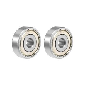 uxcell 628ZZ Deep Groove Ball Bearing 8x24x8mm Double Shielded Chrome Steel Bearings 2-Pack