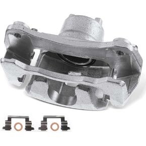 A-Premium Disc Brake Caliper Assembly with Bracket Compatible with Select Chrysler, Dodge and Mitsubishi Models - Sebring 2001-2005, Galant 2001-2012, Eclipse 2001-2005, Stratus 2005 - Front Side