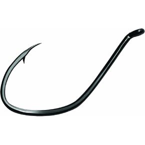 Gamakatsu Big River Bait Hook-6 Per Pack (Black, 2/0)